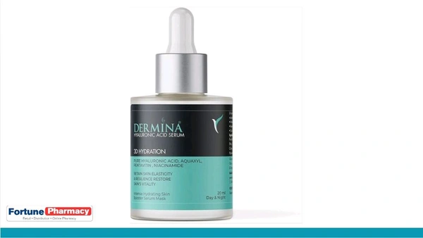 Curetech Skincare Dermina Hyaluronic Acid Serum - 20ml