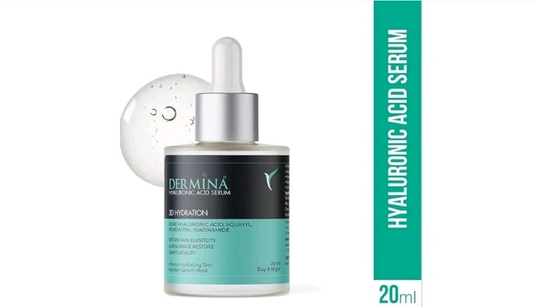 Curetech Skincare Dermina Hyaluronic Acid Serum - 20ml