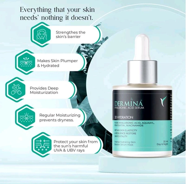 Dermina Hyaluronic Acid Serum
