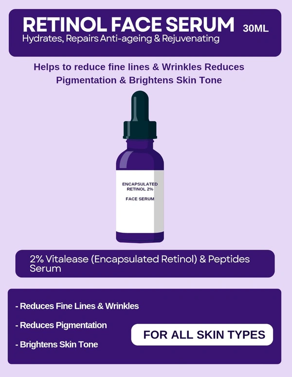 Retinol Face Serum - 30ml