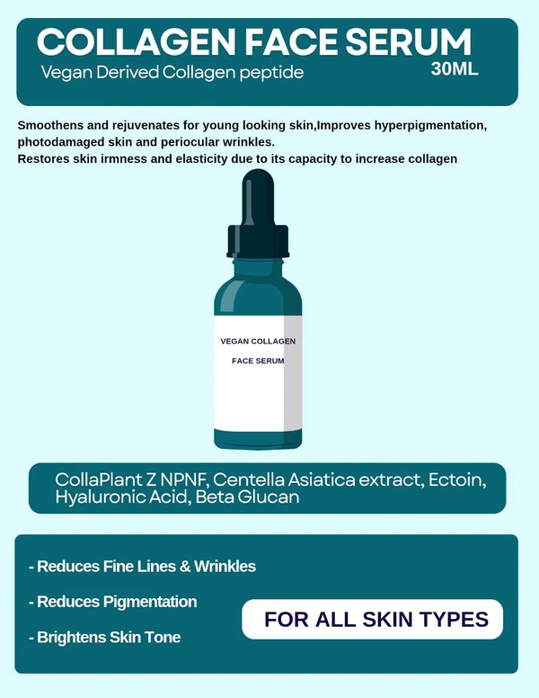 Vegan Collagen Face Serum - 30ml