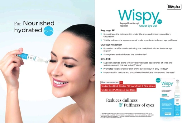 Biospira Wispy Under Eye Gel - 15ml
