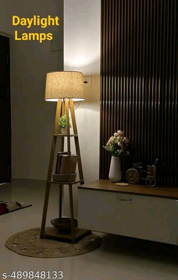 Classy PCENFAP016 wooden floor stool lamps for decor your home shade colour beige with LED bulb and 1.75 meter wire 
Name: Classy wooden floor stool lamps for decor your home shade colour beige with LED bulb and 1.75 meter wire 
 