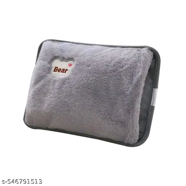 Electric Fur Velvet heating bag, hot water bag, Heating Pad, Electrical Hot,Warm Water Bag, Heat Bag with Gel for Period, - Type 2