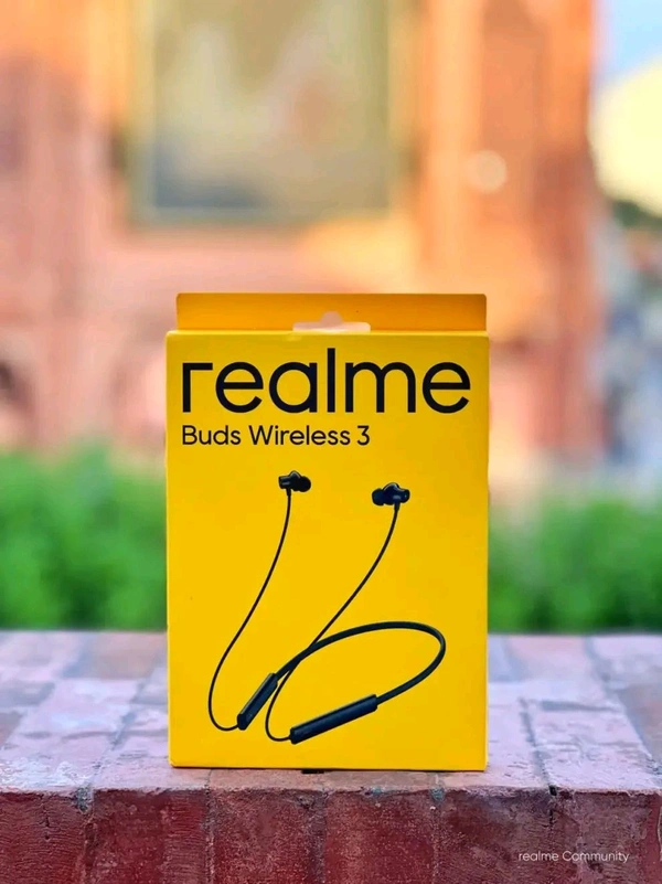 realme Buds Wireless 3 in-Ear Bluetooth Headphones,30dB ANC, Spatial Audio,13.6mm Dynamic Bass Driver,Upto 40 Hours Playback, Fast Charging, 45ms Low Latency for Gaming,Dual Device Connection (Black)