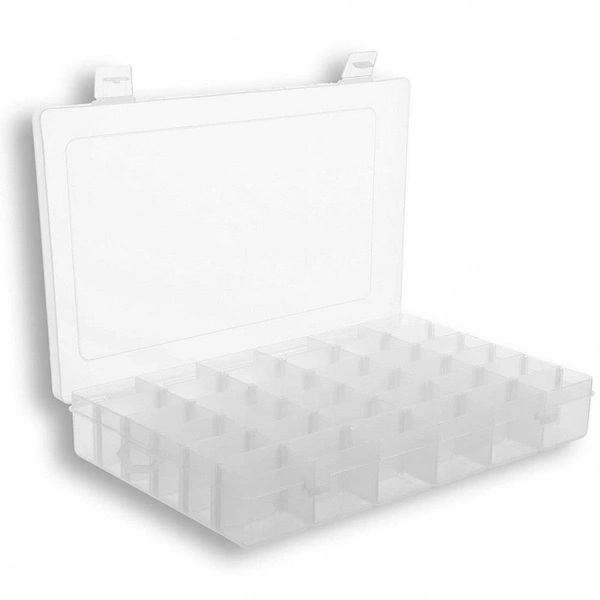 36 GRID COMPARTMENT PLASTIC STORAGE CONTAINERS