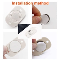 4 PCS MINI SWIVEL CASTERS WHEELS ROLLER