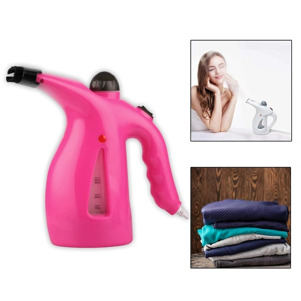 daily days  Garment Steamer Portable Garment Steamer Fabric Steamer, Facial Steamer, Portable Dual Power Travel Iron Steamer