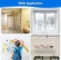 DAILY DAYS Transparent Plastic Roll Vinyl Kitchen Counter Coating, Self Adhesive, Clear Contact Paper Clear Book Cover Film, for Splash Guard for Kitchen, Tile Protector -