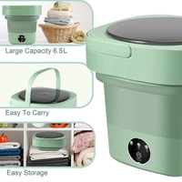 daily days Foldable Bucket Washing Machine   - multi