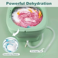 daily days Foldable Bucket Washing Machine   - multi