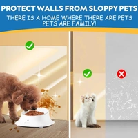 DAILY DAYS Transparent Plastic Roll Vinyl Kitchen Counter Coating, Self Adhesive, Clear Contact Paper Clear Book Cover Film, for Splash Guard for Kitchen, Tile Protector -