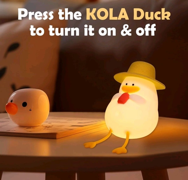 Cute Silicon Duck Night Lamp