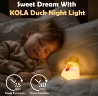 Cute Silicon Duck Night Lamp