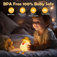 Cute Silicon Duck Night Lamp