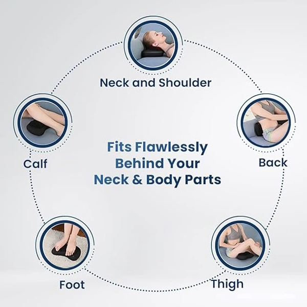 CAR & HOME PILLOW FOR NECK, BACK AND FOOT MASSAGE PILLOW