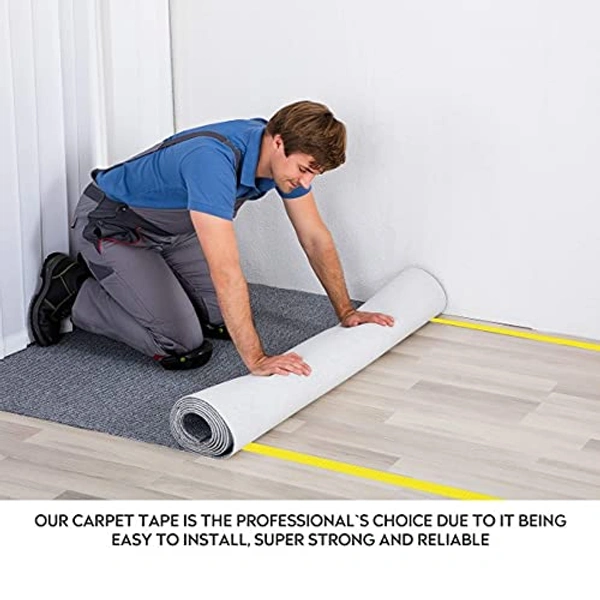 CARPET ADHESIVE YELLOW TAPE(5CMx5M)