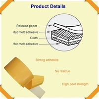 CARPET ADHESIVE YELLOW TAPE(5CMx5M)