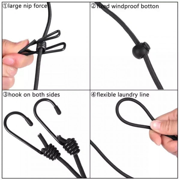 Clip Rope (12pc clips)