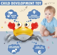 Crab induction toy