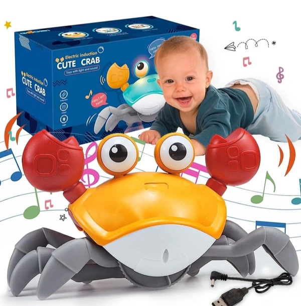 Crab induction toy