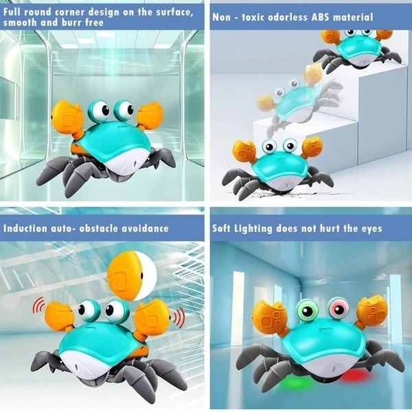 Crab induction toy