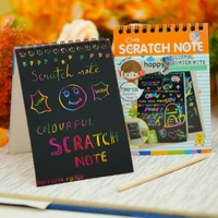 DDB73 SCRATCH BOOK(combo set)1 mini scratch book and 1 large scratch book