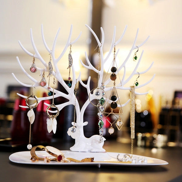 DEER TREE SHAPED JEWELLERY DISPLAY HOLDER