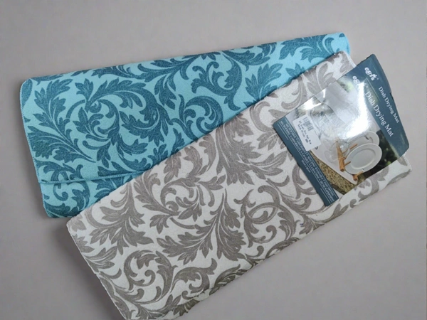 Dish Drying Mat (multi color) 100cm