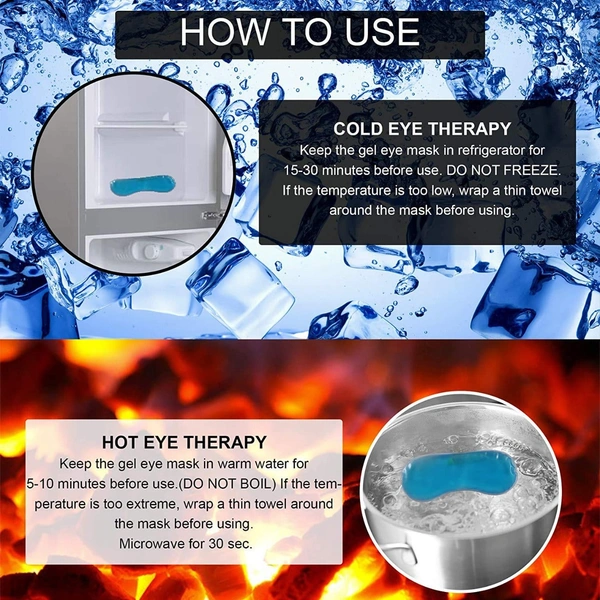 EYE GEL MASK MULTI color