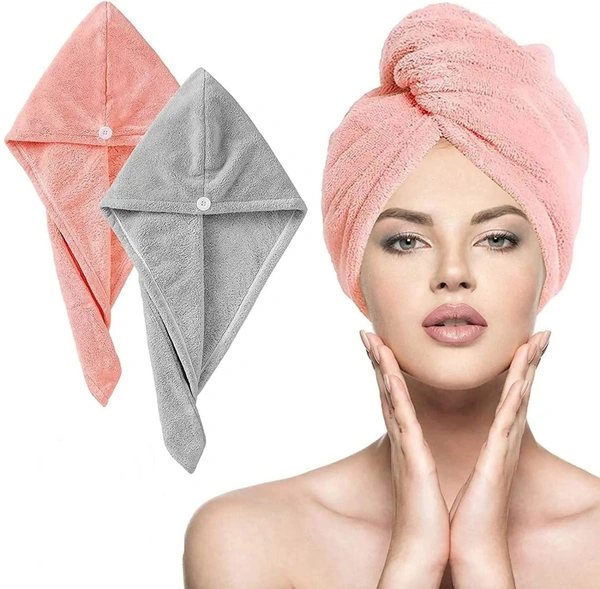 Daily Days & Joy Box Hair Towel WRAP Microfiber Absorbent Towel Hair-Drying Magic Hair WRAP Towel