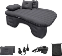 Inflatable Car Bed Air Mattress with Pump & 2 Air Pillows Portable & Compact