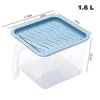 SET OF 6 REFRIGERATOR HANDLE BASKET
