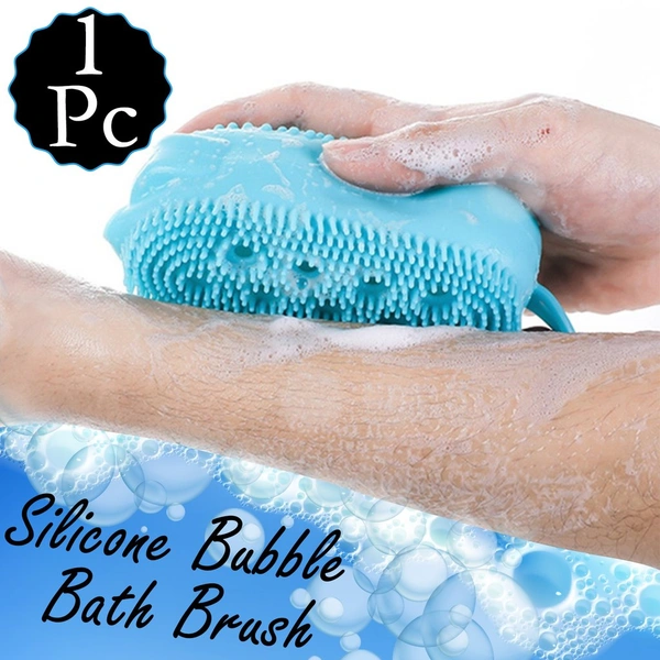 Silicon Bubble Bath Scrubber