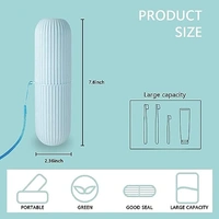 TOOTHPASTE CAPSULE SHAPE PROTABLE TRAVEL STORAGE BOTTLE