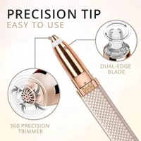 DAILY DAYS Square diamond 2 in 1 eyebrow flawless | Precision Trimmer & Shaper for Perfect Brows