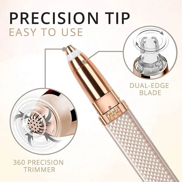 DAILY DAYS Square diamond 2 in 1 eyebrow flawless | Precision Trimmer & Shaper for Perfect Brows