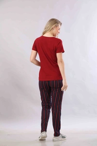 Vee MAX Vee Max Printed Womens  Womens Night Suits - Red, S