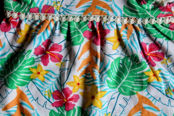  Floral Charm Romper - 3-6 Month