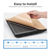 Urban-X URBAN-X T-Wedge Soundproofing Studio Acoustic Foam 1'x1' - 2 Inches 50D High Density, Soundproof Foam, Noise Reduction Panels, Echo Absorption - Set of 72 Self Adhesive