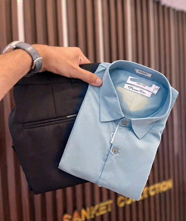 Premium Shirt / Pant Combo For Men's Wear - 32, M-38