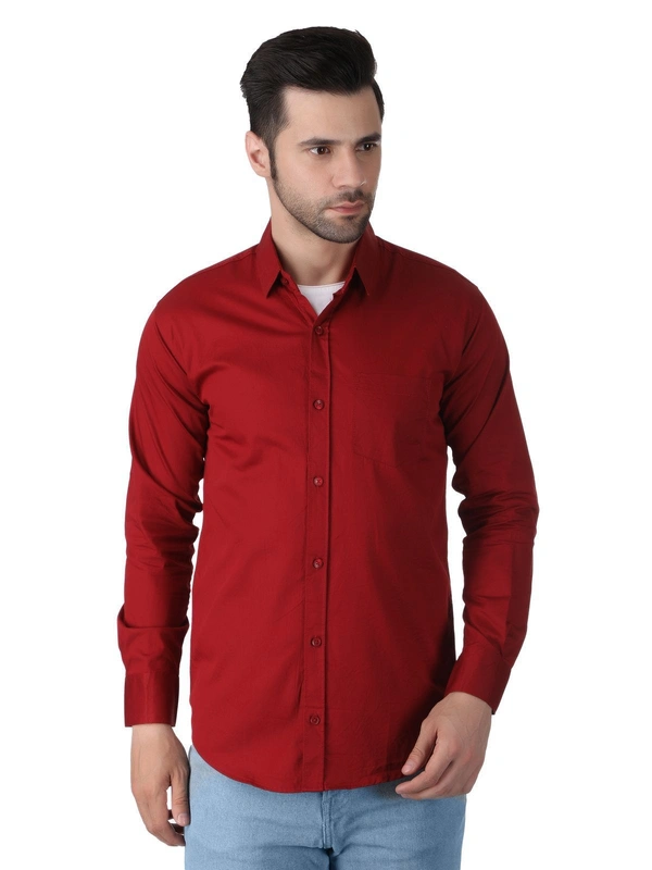 Jais Fashion Plain Shirt Combo (Pack of 4) - M-38