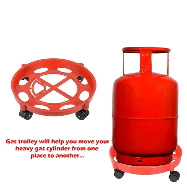 Plastic Gas Cylinder Trolley