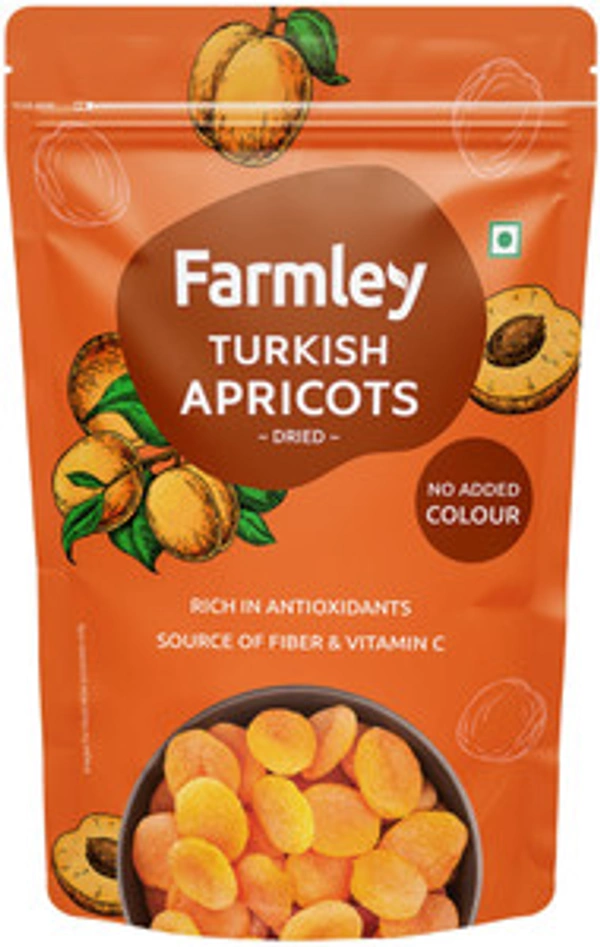 Farmley Turkish Apricots Dried - 200g, NA, NA