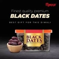 Manna Black Dates - 400g, NA, NA