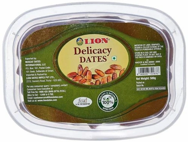 Lion Delicacy Dates - 500g, NA, NA