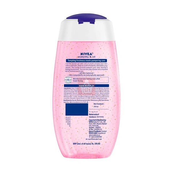Nivea Shower Gel Waterlily & Oil - 250ml, NA, NA