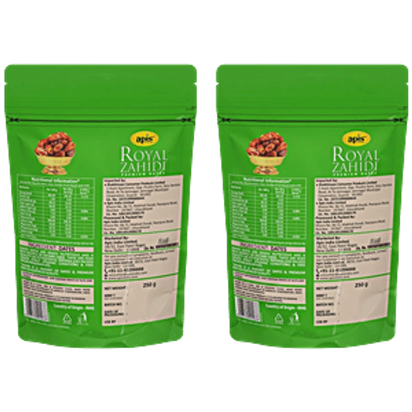 Apis Royal Zahidi Dates - 250g, NA, NA