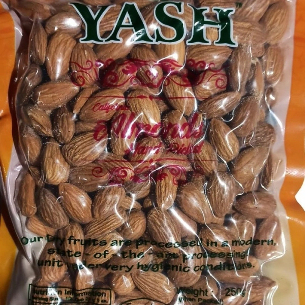 Yash Almonds - 250g, NA, NA
