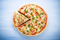 Corn Cheese Pizza - Large